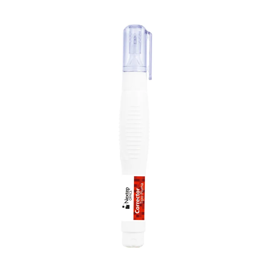Corrector Tipo Pluma 8ml Punta Metálica (c/12) Piezas — Nextep