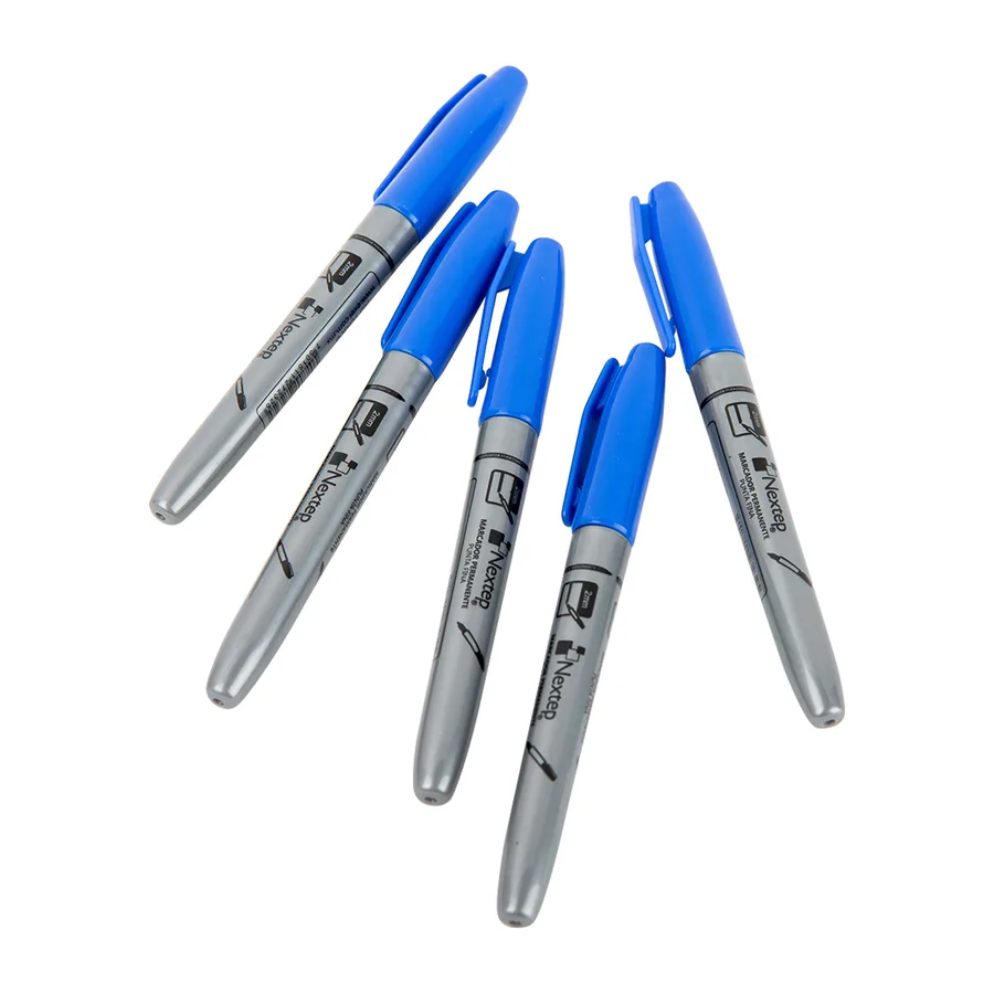 Marcador Permanente Punta Fina 2mm (c/12) — Nextep