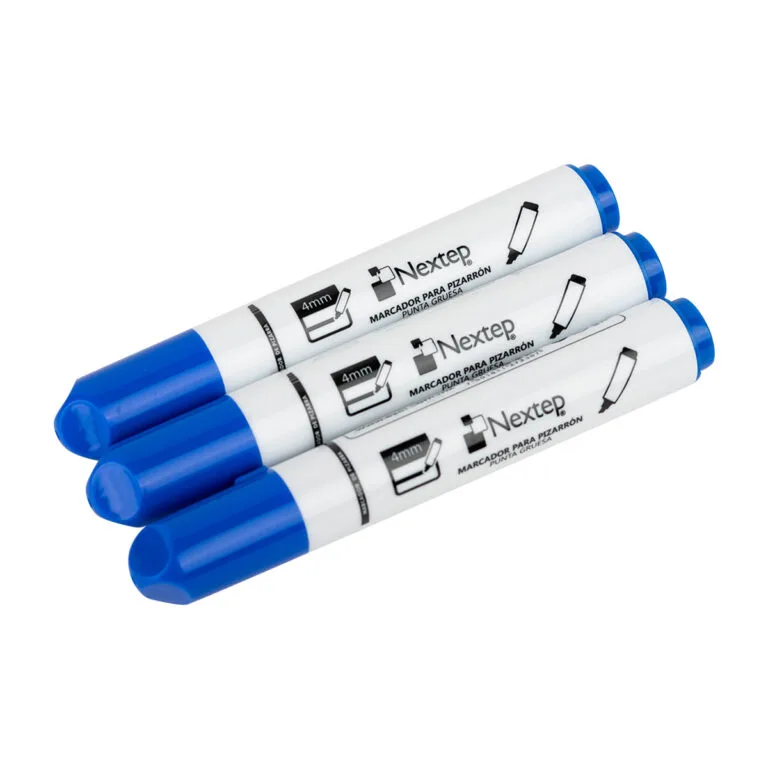 Marcador para Pizarrón Blanco Color Azul (c/12) Pzas — Nextep