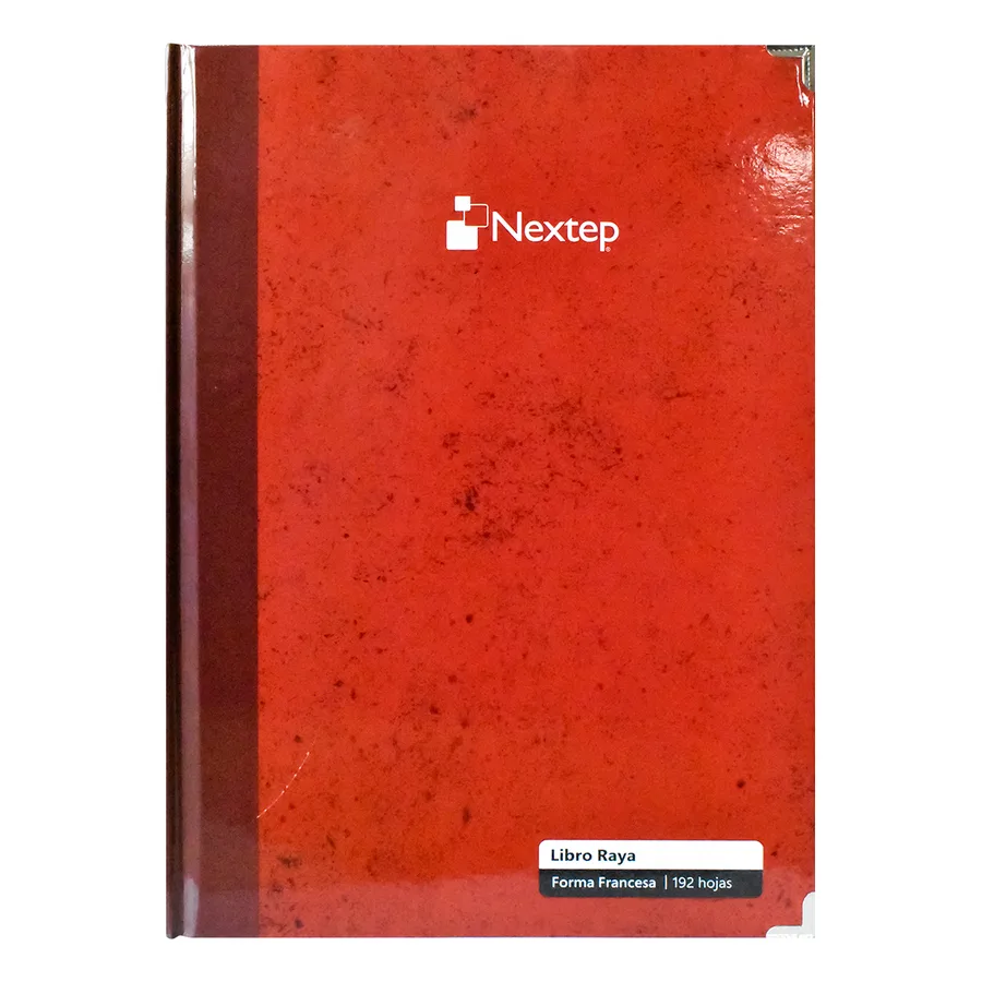 Libro raya Nextep francés, 192 hojas, pasta dura