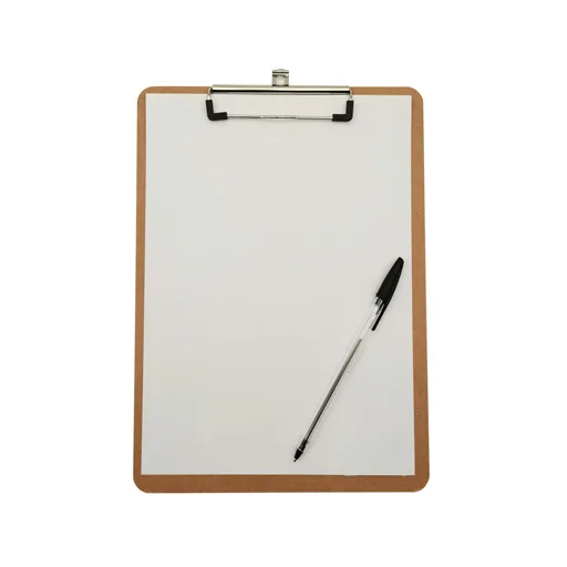 Tabla Madera con Clip Alambre Carta — Nextep