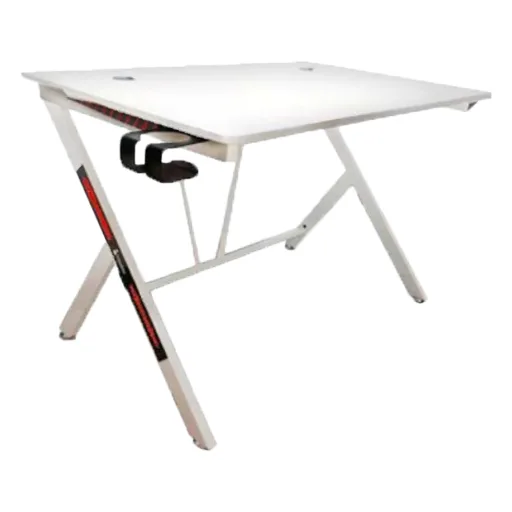 Escritorio de Trabajo Hogar/Oficina Base Metálica 115 x 73cm Color Blanco — Nextep