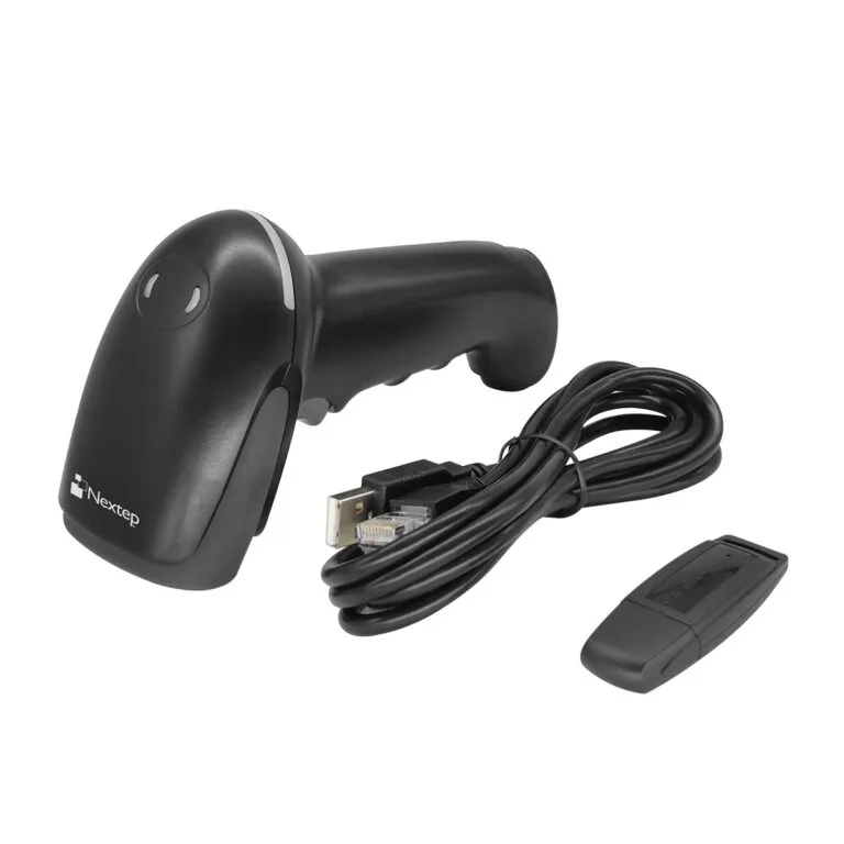 Lector de Códigos de Barra Inalámbrico 1D Usb — Nextep
